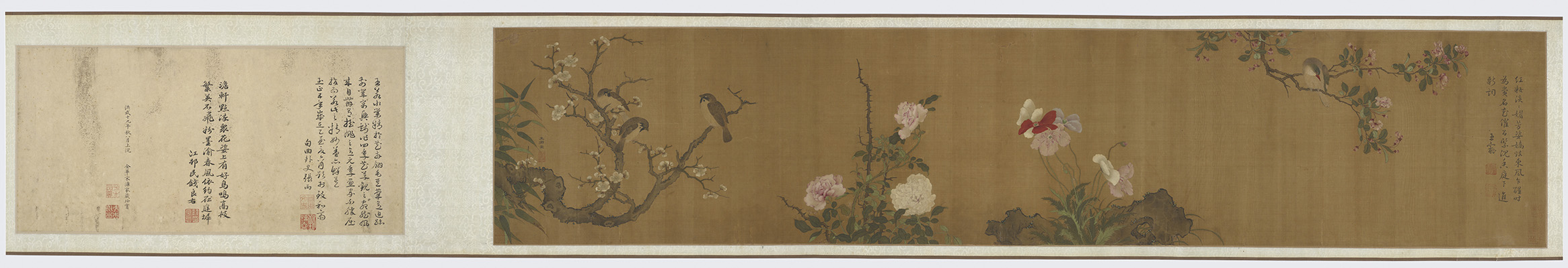 元_王渊_花鸟图卷