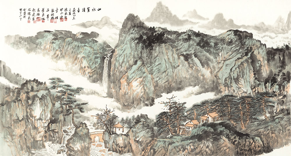 yhk-003多人合作山水有清音.jpg