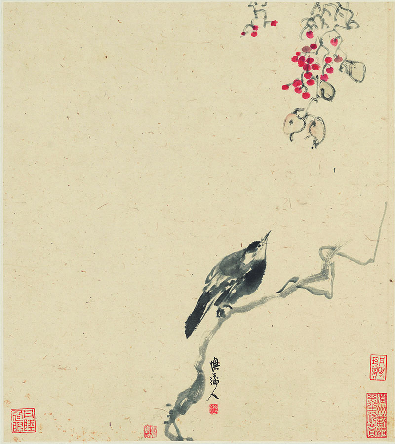 清 李鱓 花卉十二开（一）007.jpg